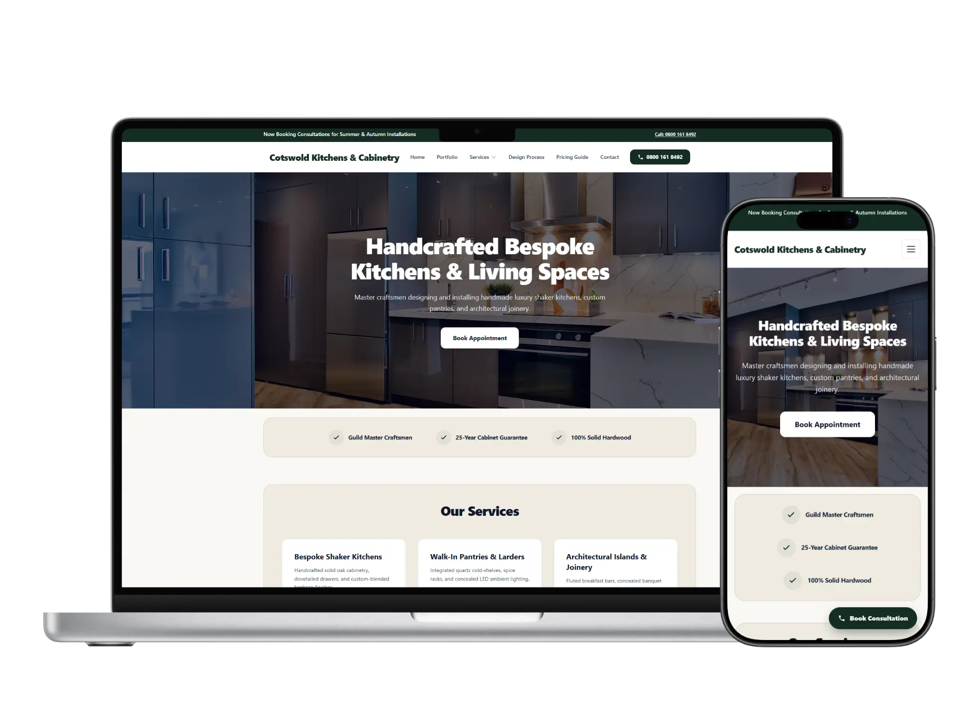 Cotswolds Kitchens & Cabinetry Preview & Speed Score